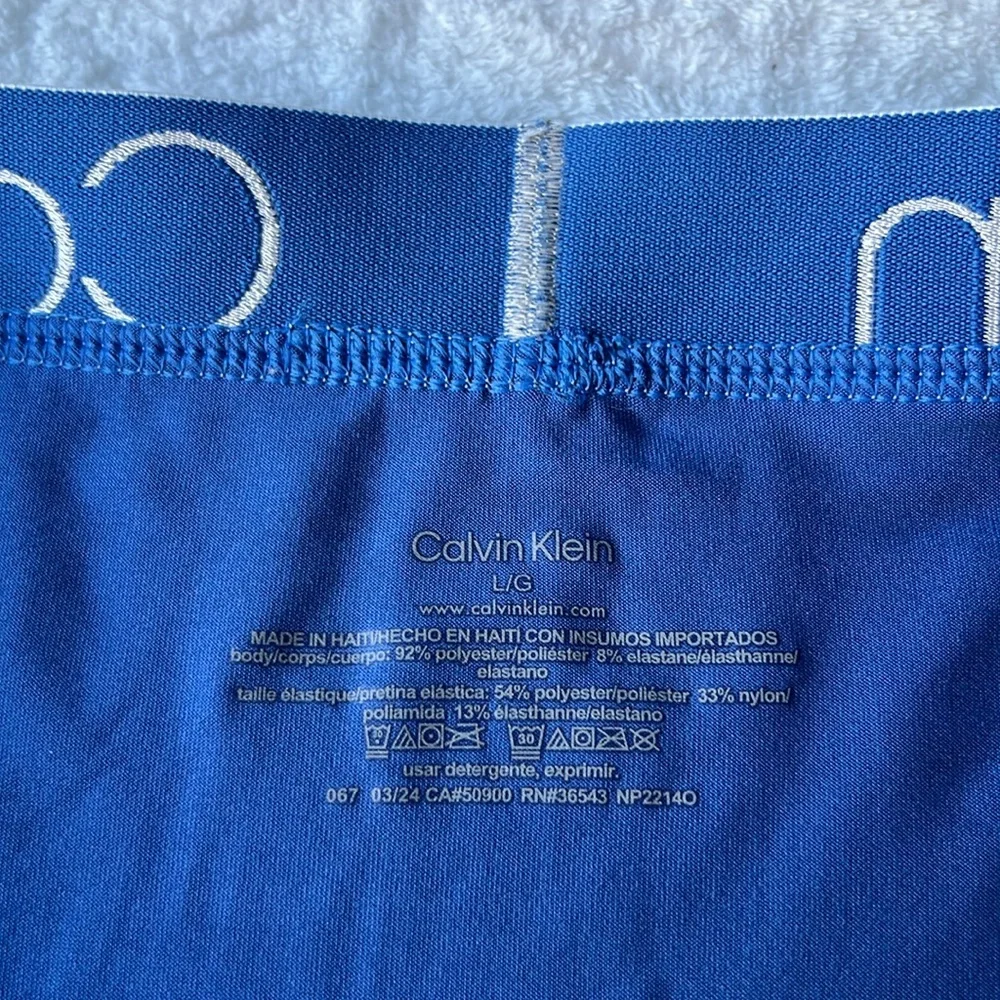 Calvin Klein Men's Blue Gradient Boxer Briefs - 3 Pack